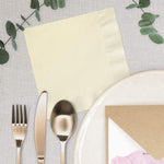 Ecru Beverage Napkin - Full Color Imprint, 100/BX