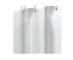 ASI White Vinyl Shower Curtain, 42" Wide, 4/Pack (10-1200-V42)