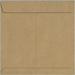 JAM Paper Self Seal Nonstandard Envelope, 8 1/2" x 8 1/2", Grocery Bag Brown, 500/Pack (8575-GB-500)