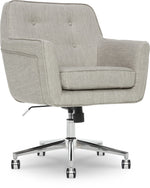 Serta Style Ashland Fabric Swivel Computer and Desk Chair, Light Gray (CHR100004)