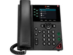 Poly VVX 350 6-Line VOIP Phone, Black (89B69AA#ABA)