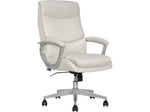 Thomasville Furniture Josephine Ergonomic Bonded Leather Swivel Manager Chair, Beige (60071-CRM)