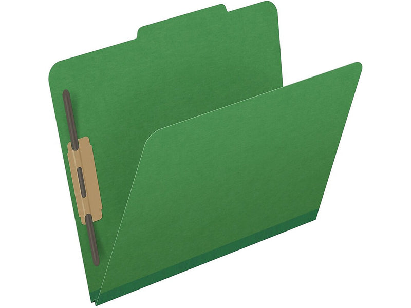 Medical Arts Press Pressboard Classification Folder, 2" Expansion, Letter Size, Moss Green, 25/Box (DV-T42-02-3MGN)