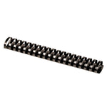 Fellowes 1 1/2" Plastic Binding Spine Comb, 340 Sheet Capacity, Black, 50/Pack (52368)