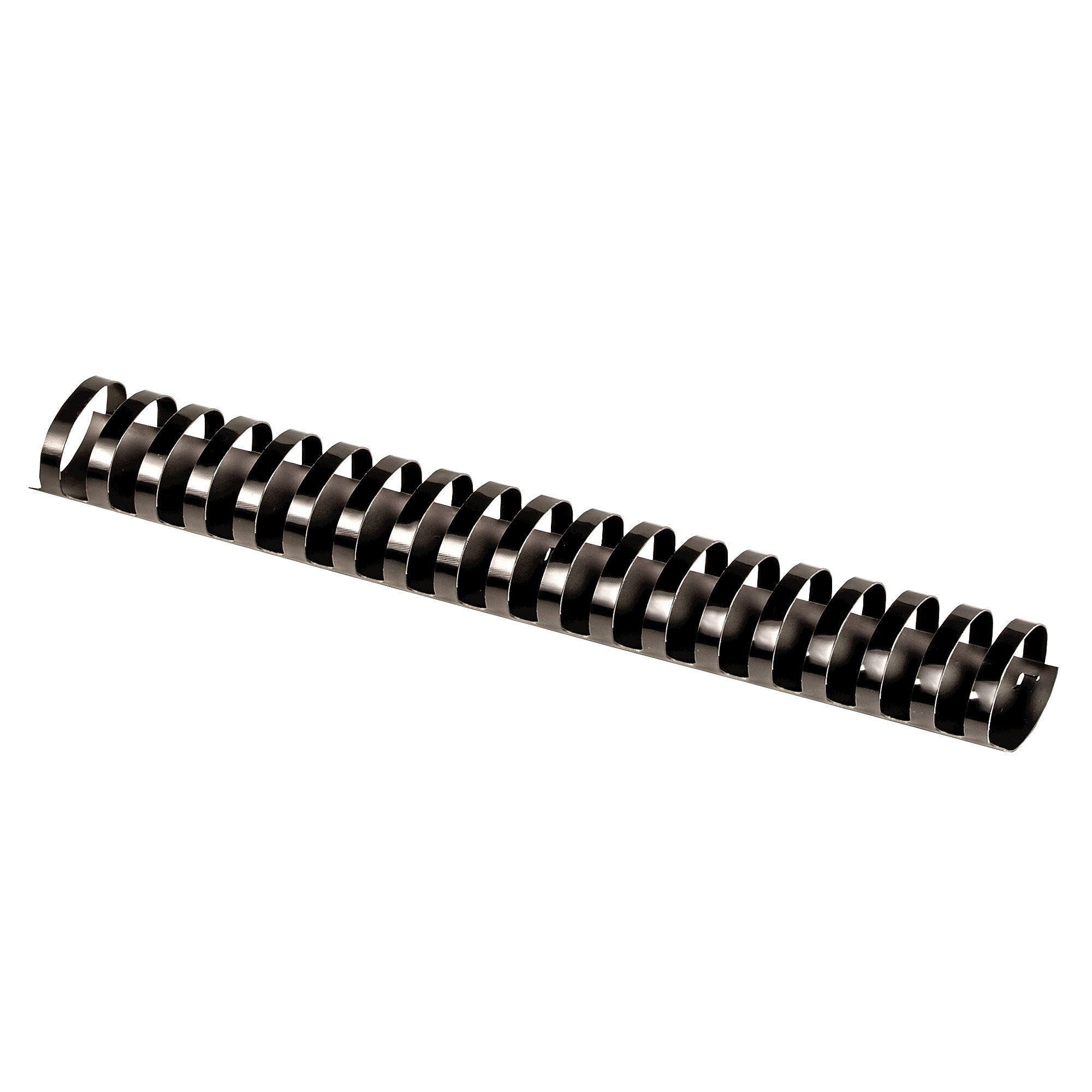 Fellowes 1 1/2" Plastic Binding Spine Comb, 340 Sheet Capacity, Black, 50/Pack (52368)