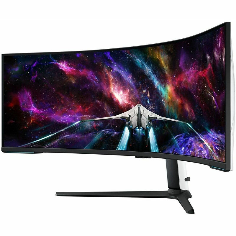 Samsung Odyssey Neo G9 57" Curved 4K Ultra HD 240Hz Gaming Monitor, Black/White (S57CG952NN)