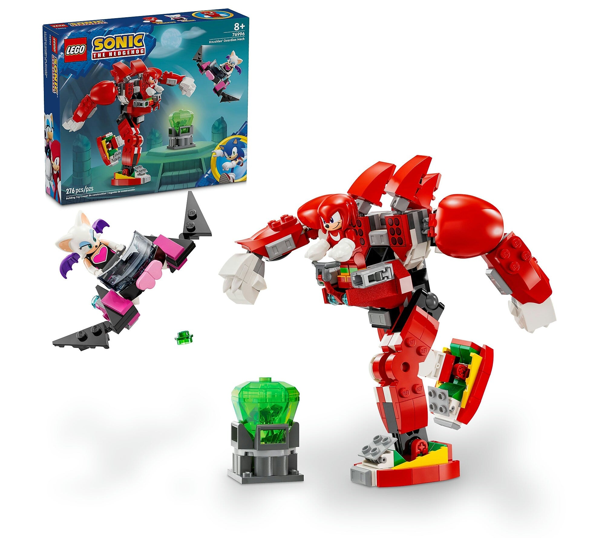 LEGO Sonic Knuckles Guardian Mech, 276 Pieces (76996)