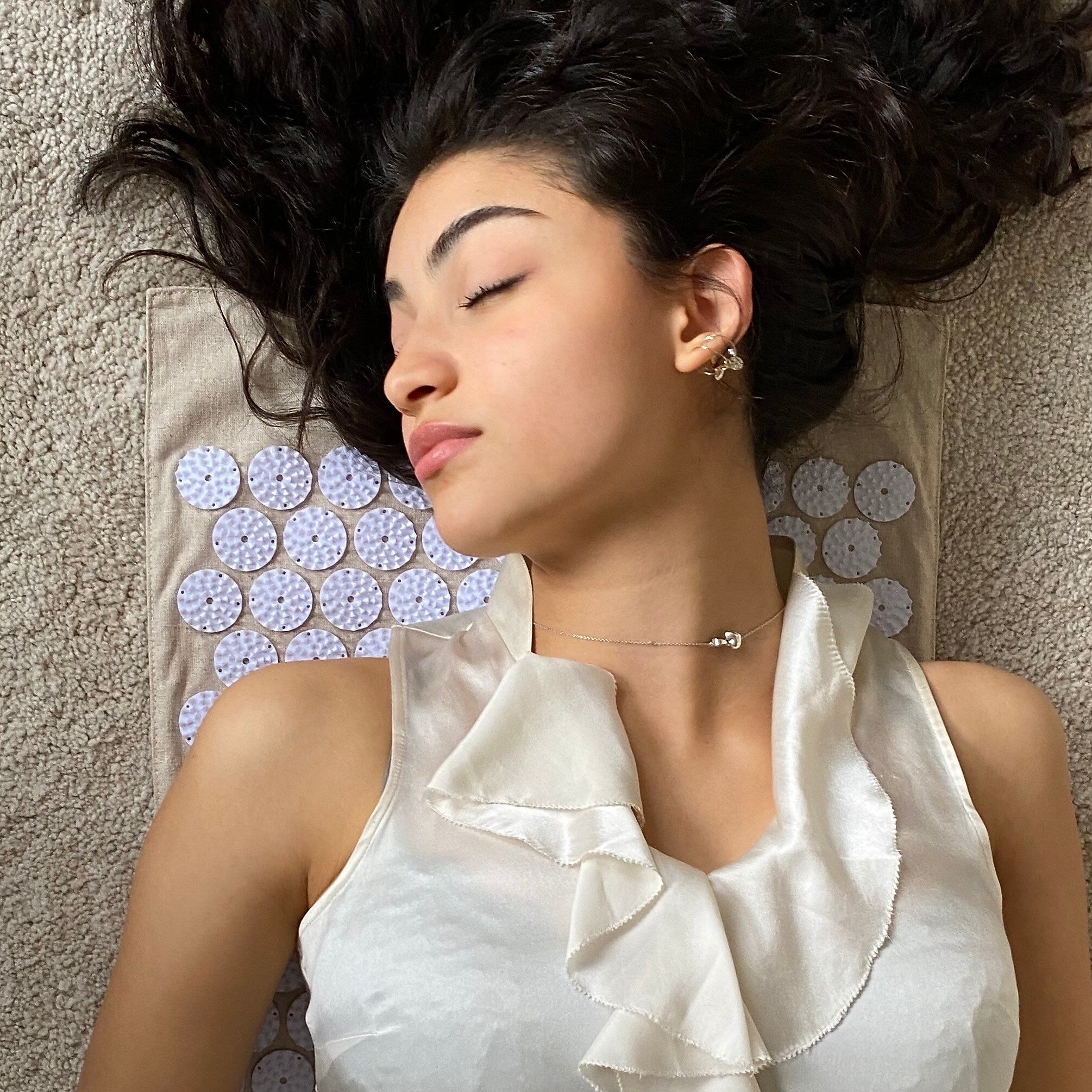 Bed of Nails ECO Acupressure Travel Mat, Beige (1750)
