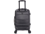 DUKAP Sense 20" Hardside Suitcase, 4-Wheeled Spinner, TSA Checkpoint Friendly, Black (DKSEN00S-BLK)