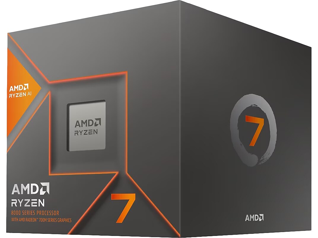 AMD Ryzen 7 8700G 8-Core 4.3Ghz Computer Processor, Socket AM5 (100-100001236BOX)