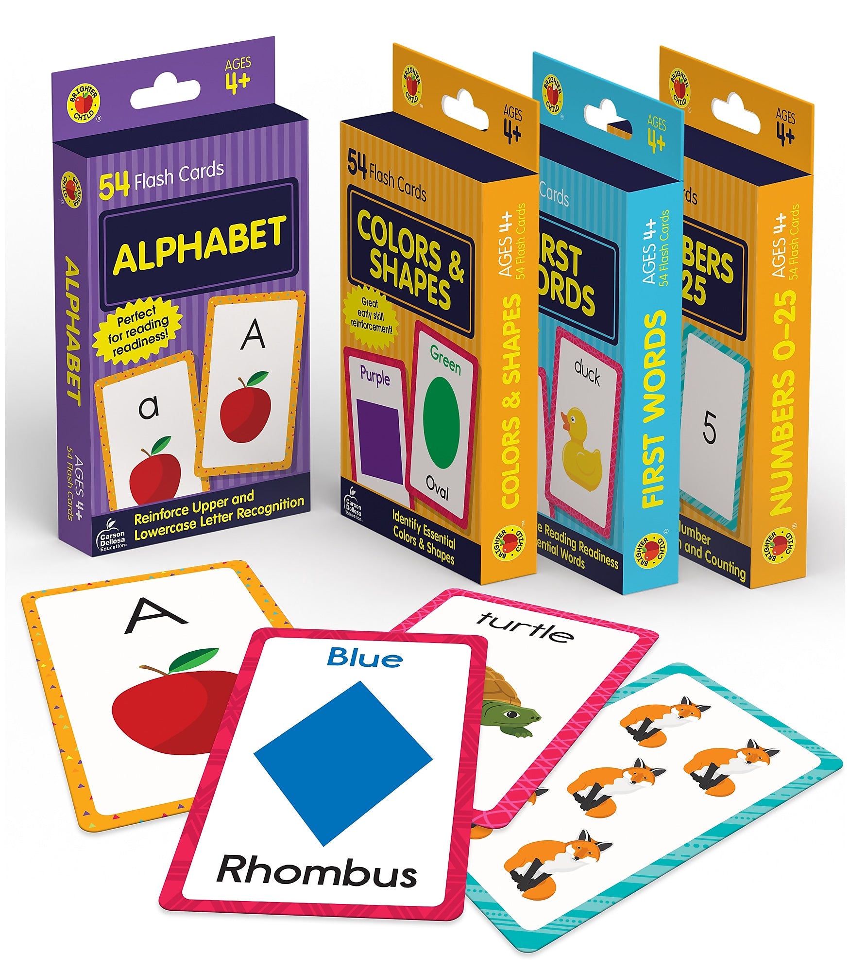 Carson-Dellosa Special Sets - Flash Cards, Multicolor (145172)