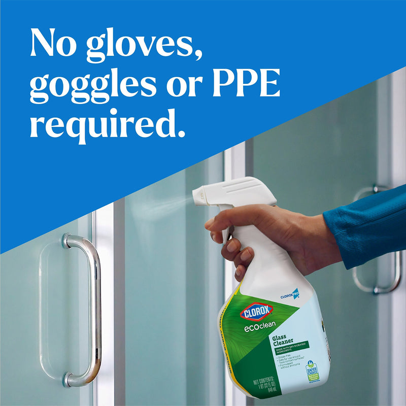 CloroxPro Clorox EcoClean Glass Cleaner, 32 Oz. (60277)