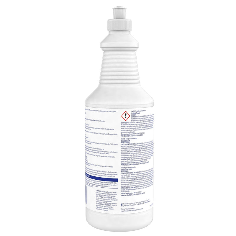 Diversey Carpet Spot & Stain Remover Liquid, Floral Fresh, 32 oz., 6/Carton (904192)
