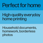HP Envy 6155e Wireless All-in-One Color Inkjet Printer, Scanner, Copier, Best for Home, 3 months FREE ink with HP+ (714L5A)