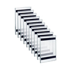 Azar Sign Holder, 4" x 6", Vertical, Wall Mounted, Clear, Acrylic, 10/Pack (129910)