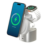 ALOGIC PowerPod 4-in-1 Magsafe Charging Stand, 30W, White (AL41WCPO-WH)
