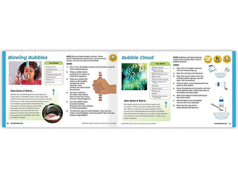 hand2mind H2Ohhh! Water Science Lab Kit (93414)