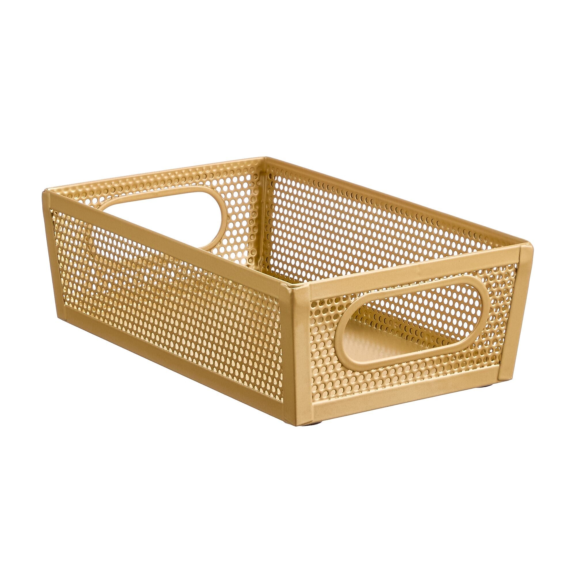 mDesign Steel Organizer, PC Soft Brass (25984)