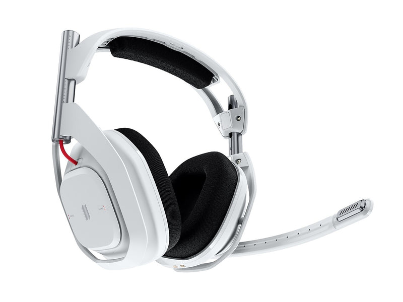 Logitech ASTRO A50 Wireless Noise Canceling Bluetooth Dolby Atmos Gaming Headset, USB-C, White (939-002229)