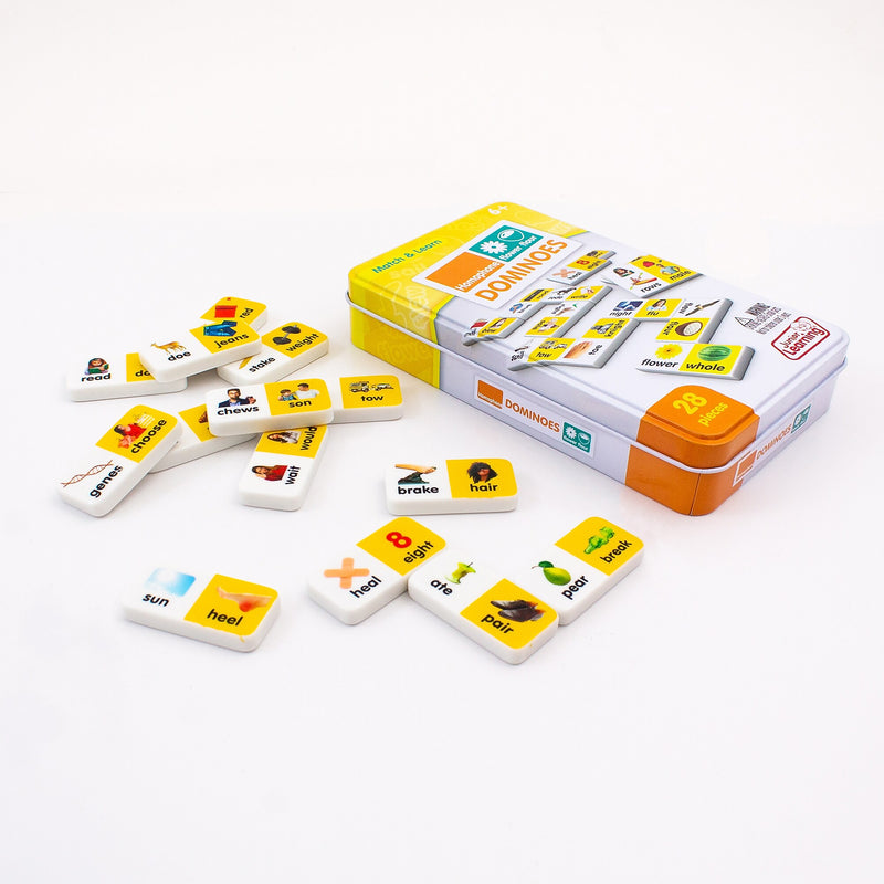 Junior Learning Homophone Match & Learn Dominoes, 2/Bundle (JRL667-2)