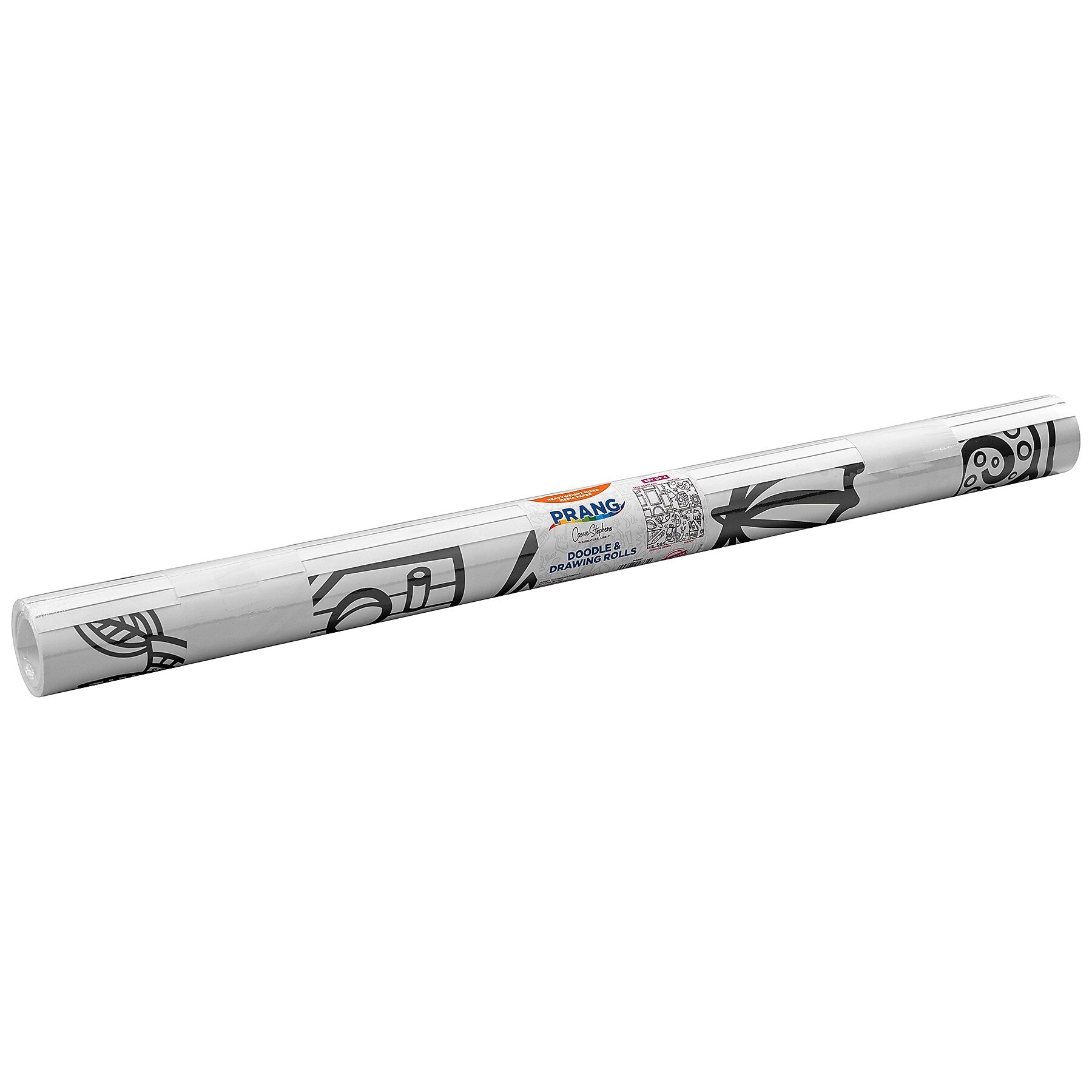 Prang Doodle & Drawing Roll, 30" x 58", White, 4 Sheets/Roll (PAC4861)