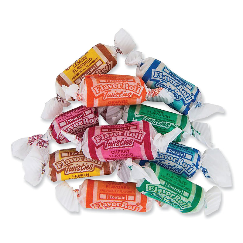 Office Snax Tootsie Roll Chewy Candy, Assorted Flavors, 14 oz. (OFX00658)