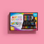 Art 101 Wood Art Set, Assorted Colors, 142/Pack (53142MB)