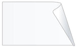 Unishield Clear Label Protector, 3" x 4-7/8"