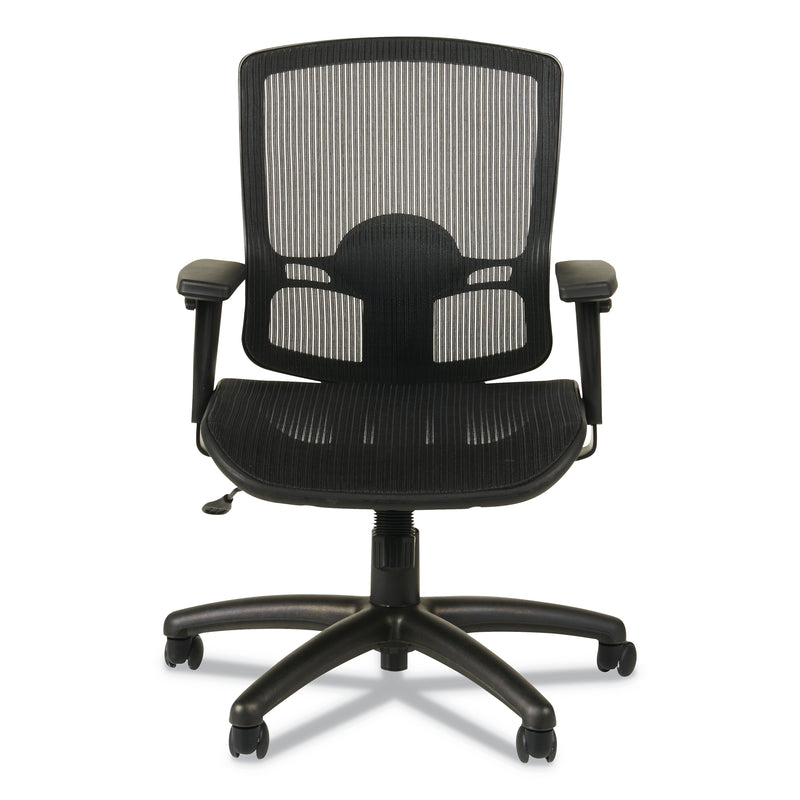 Alera Etros Series Mesh Back Fabric Task Chair, Black (ALEET4218)