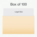 Pendaflex Heavy Duty File Folder, Straight Cut, Legal Size, Manila, 100/Box (1007057)