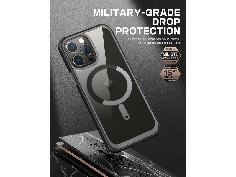 SUPCASE Unicorn Beetle MAG MagSafe Phone Case for iPhone 15 Pro Max, Black (SPH23MX67UBMGBK)