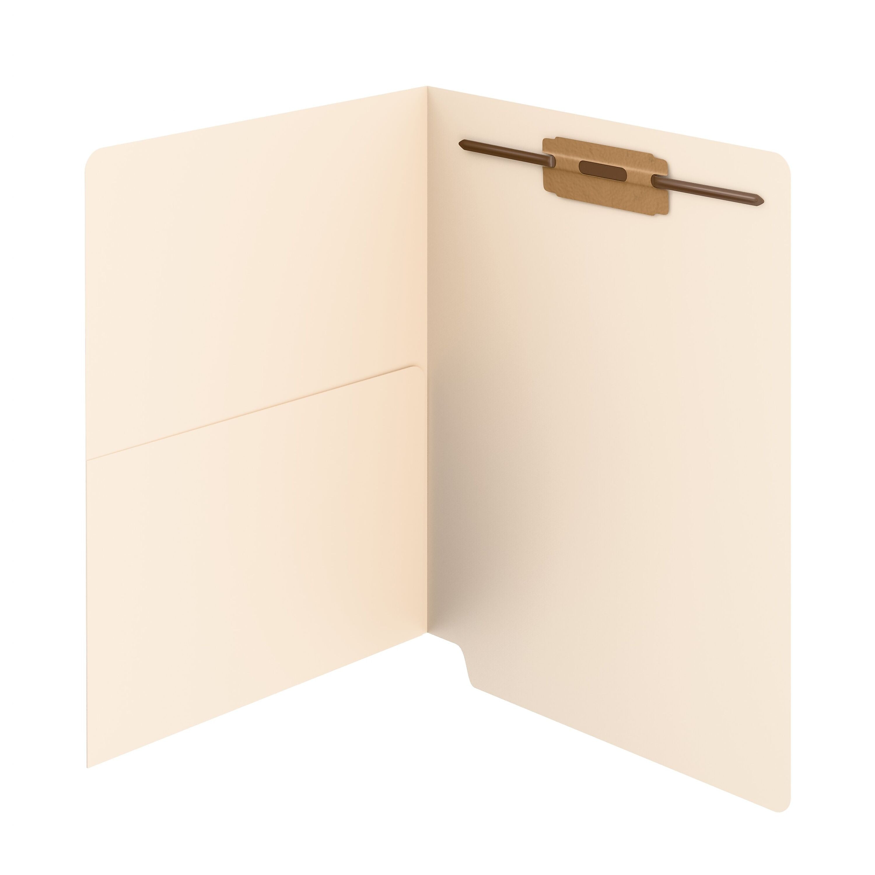Staples Reinforced Classification Folder, Letter Size, Manilla, 50/Pack (ST62736)