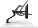 Dell Adjustable Dual Monitor Arm, Up to 27", Black (DELL-MDA20)