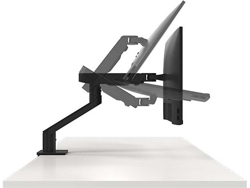 Dell Adjustable Dual Monitor Arm, Up to 27", Black (DELL-MDA20)