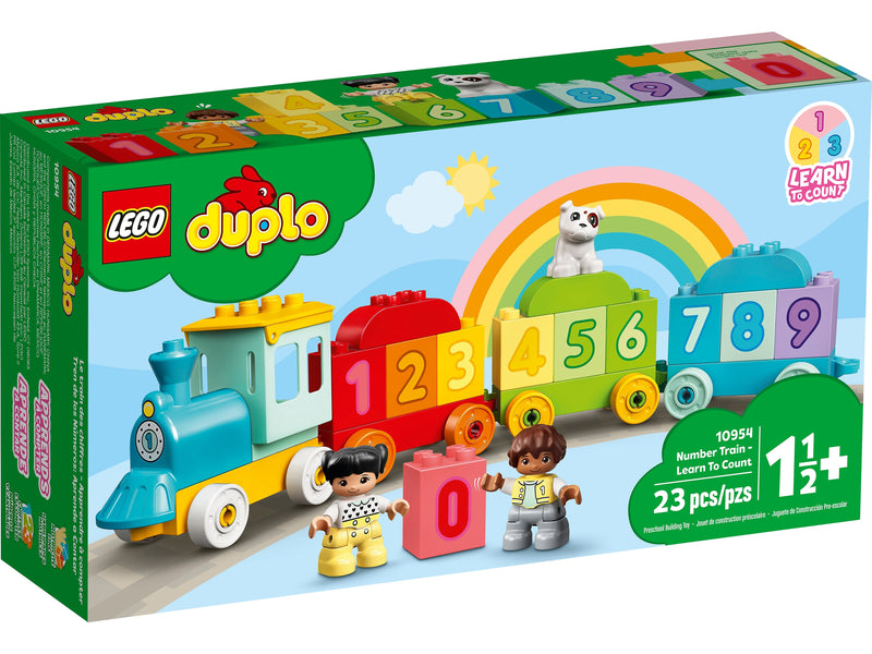 LEGO DUPLO Number Train - Learn To Count Building Set (10954)