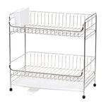 Iris Stainless Steel Dish Rack, White (586693)