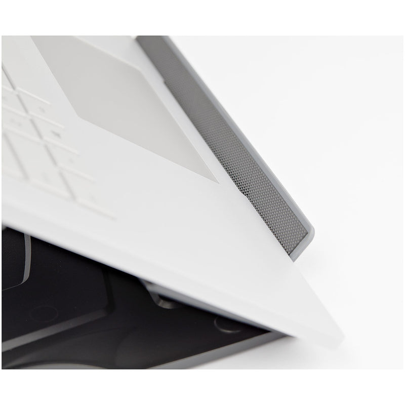 StarTech.com 11.3" x 8.3" Portable Laptop Stand, Black/Gray (LTRISERP)
