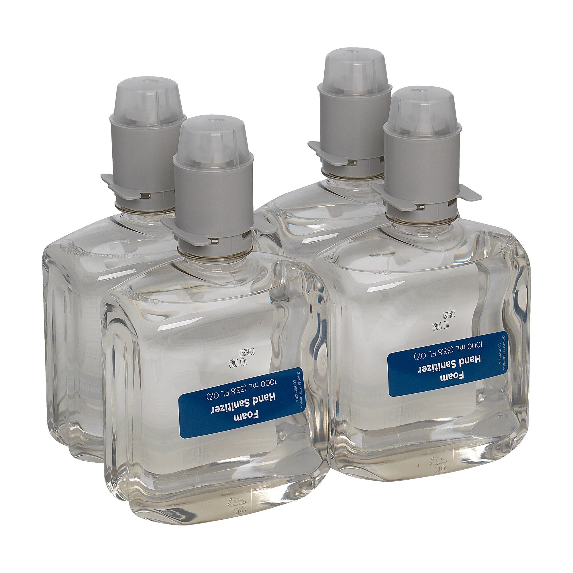 Pacific Blue Ultra Foaming Hand Sanitizer Refills, 33.8 Oz., 4/Carton (43335)