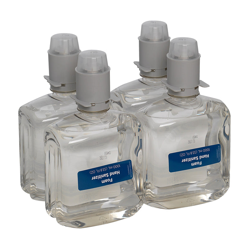 Pacific Blue Ultra Foaming Hand Sanitizer Refills, 33.8 Oz., 4/Carton (43335)