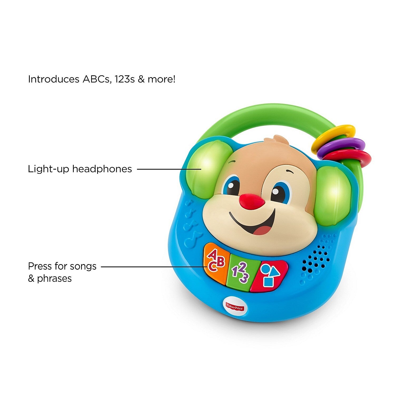 Fisher-Price Laugh & Learn Sing & Learn Music Player, 4/Pack (FGW16)