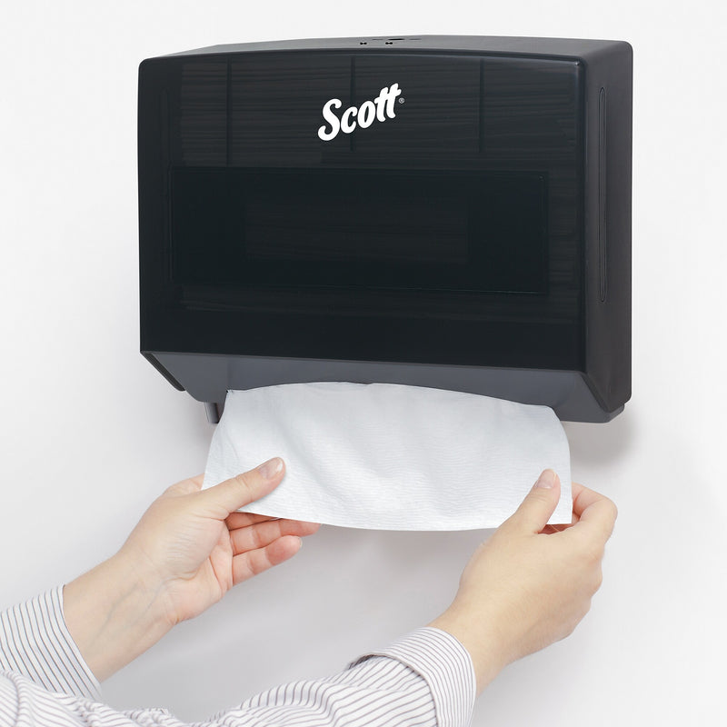 Scott Scottfold Folded Towel Dispenser, Black (09215)