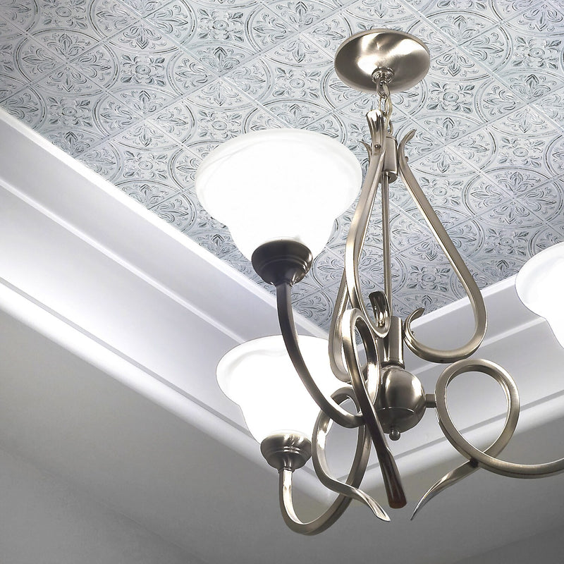 York Wallcoverings Tin Tile Peel and Stick Backsplash (TIL4623FLT)