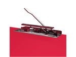 Davis Group Premium Polypropylene Clipboard, Letter Size, Red, 10/Pack (4511-03-10)