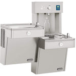 Elkay EZH2O Wall Mounted Bi-Level Drinking Fountain and Bottle Filling Station, Stainless Steel (VRCTL8WSK)