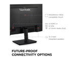 ViewSonic 24" 75Hz LCD Monitor, Black (VA2409M)