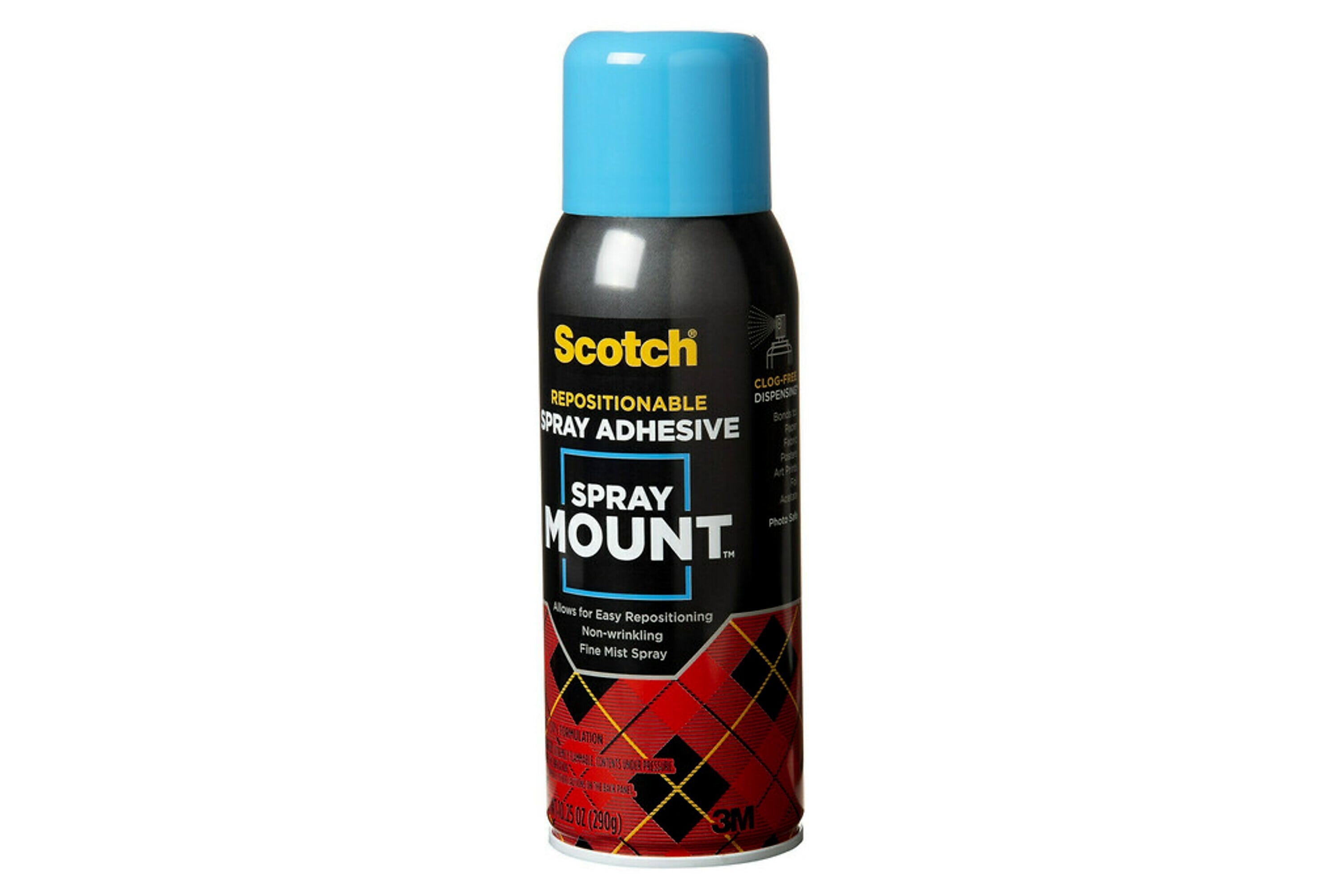 Scotch Removable Repositionable Spray Adhesive, 10.25 oz., Clear (6065)