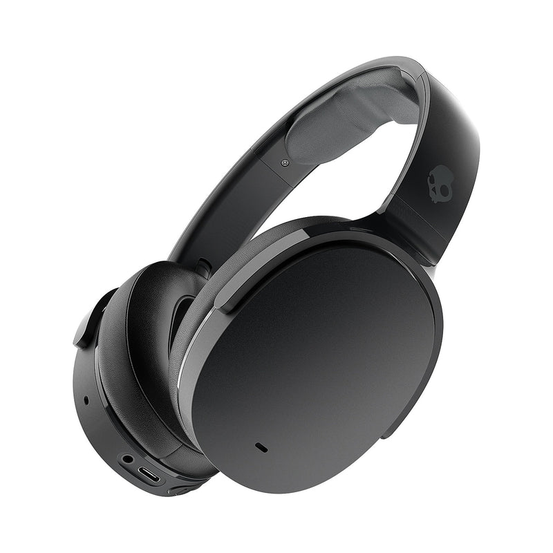 Skullcandy Hesh Wireless Active Noise-Canceling Over-Ear Headphones with Microphone, Bluetooth, True Black (S6HHW-N740)