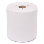 Tork Advanced Hand Towel Roll, Notched, 1-Ply, 8 x 10, White, 6 Rolls/Carton (TRK8031050)