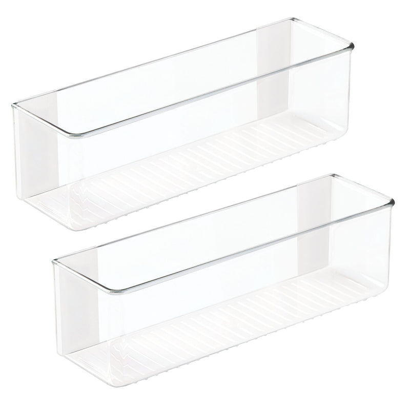 iDESIGN Adhesive Organizers, Clear, 2/Set (27934M2)