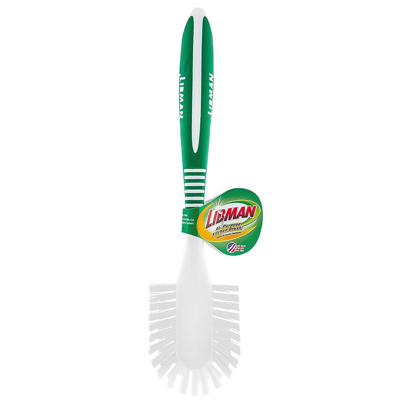 Libman All-Purpose Cleaning Brush, 6/Carton (1043006)